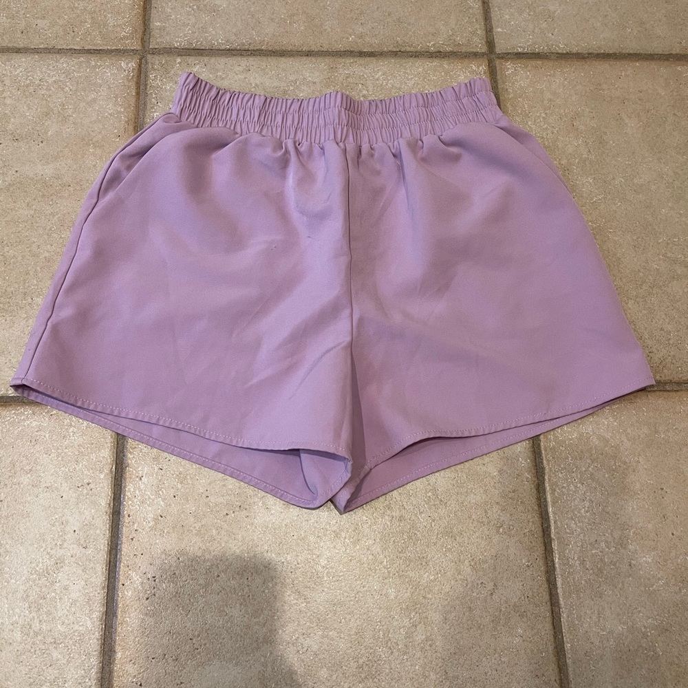 Light purple shorts from Forever 21